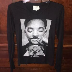 RARE Life Is A Joke long sleeve tee - WILL SMITH